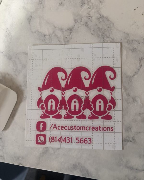 4″ Vinyl Decal